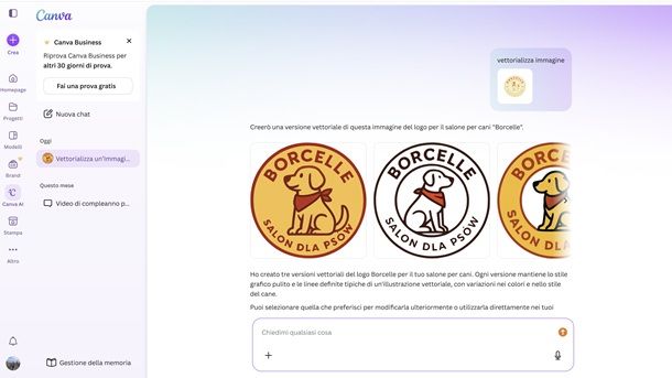 Come vettorializzare un logo