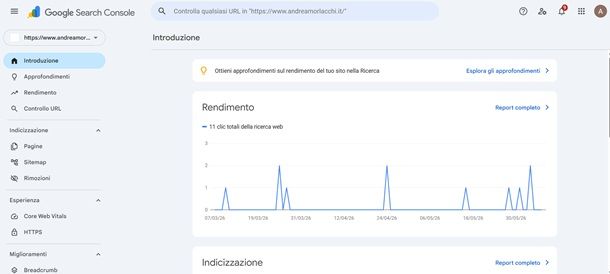 google search console