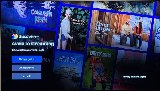 Vedere canale 9 su Smart TV
