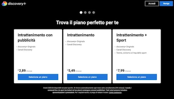 Eurosport su discovery+