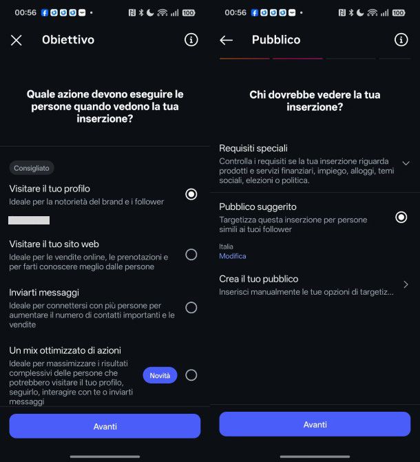 Sponsorizzare su Instagram