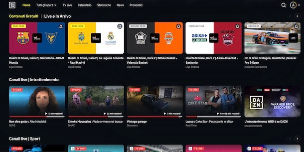 DAZN gratis