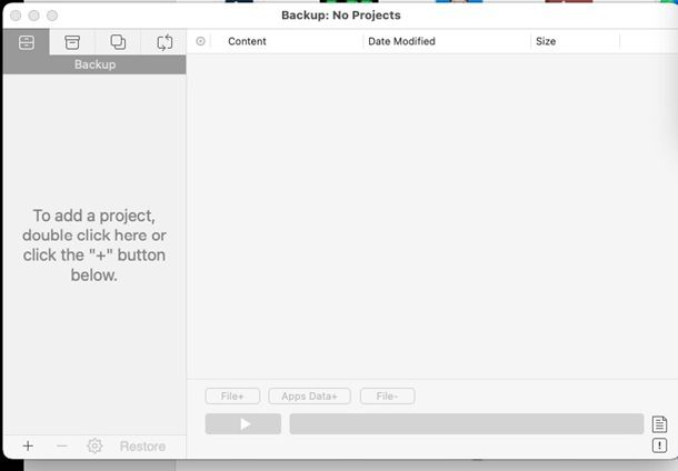 Programmi per backup