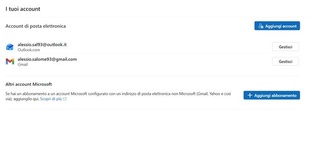 Configurare Outlook su Windows