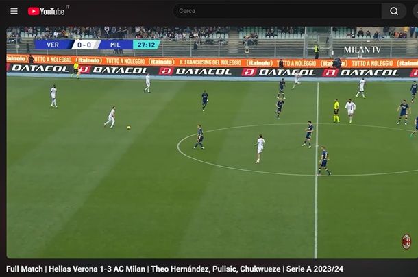 milan youtube