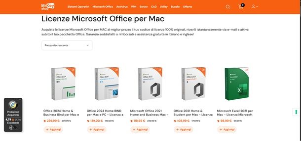 mr key shop office per mac