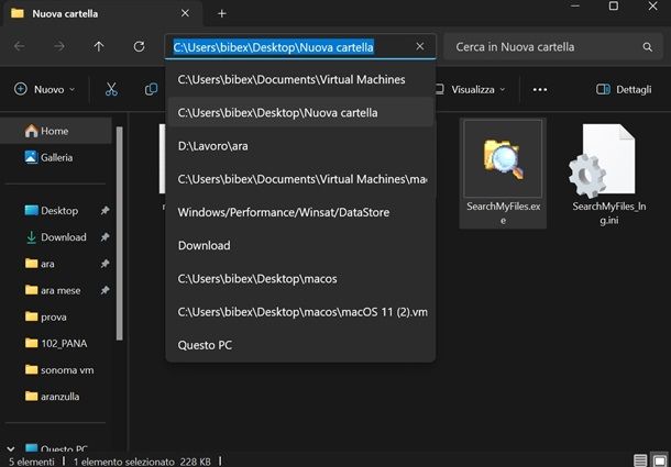 Come creare un link di un file