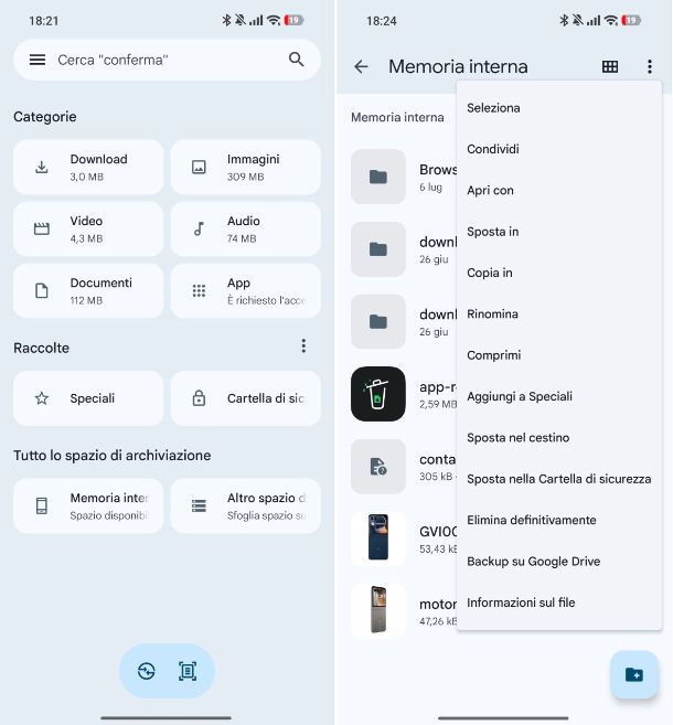 Come proteggere una cartella con password su Android