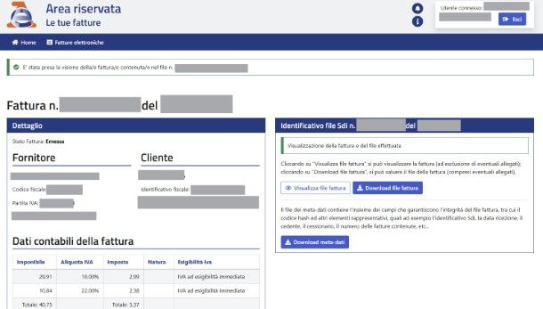 Fattura elettronica