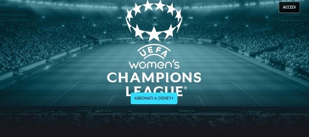 Dove vedere la UEFA Women's Champions League