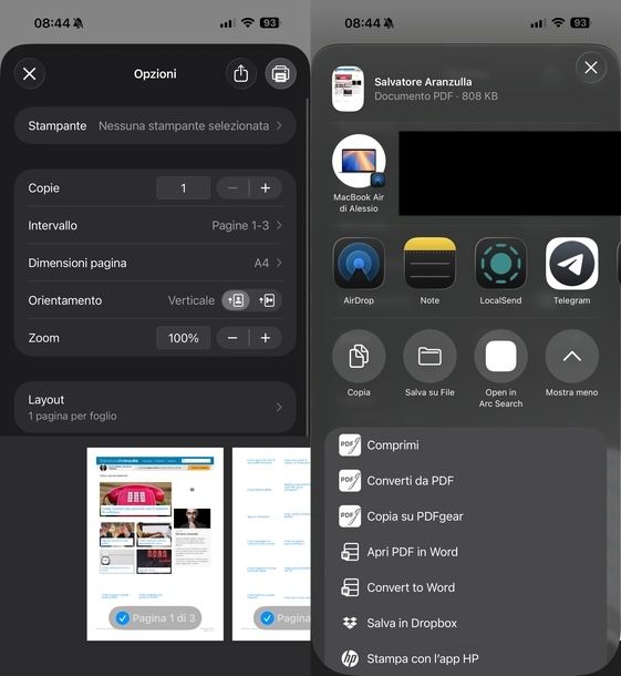 Creare PDF gratis iOS
