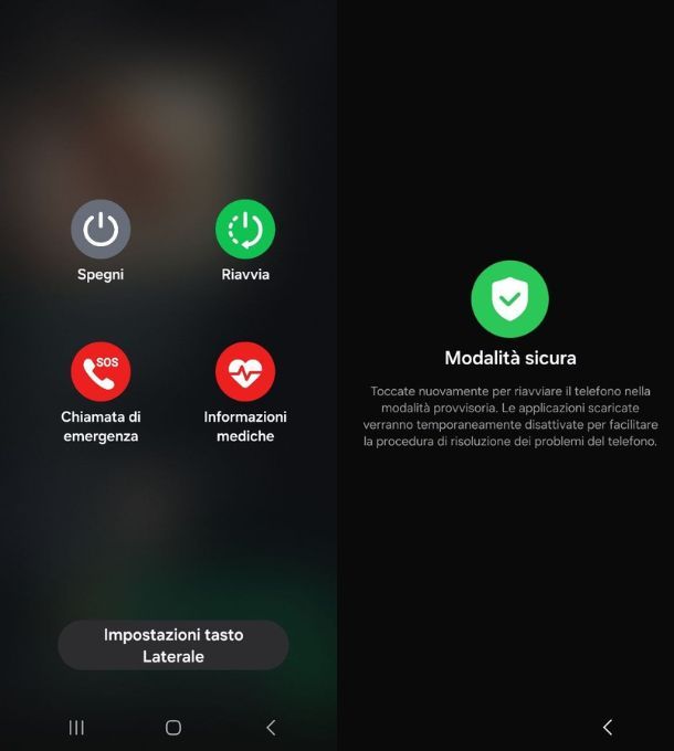 Come riavviare il telefono