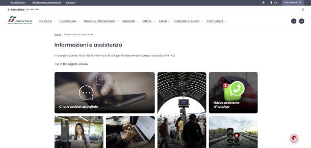 Sito Trenitalia