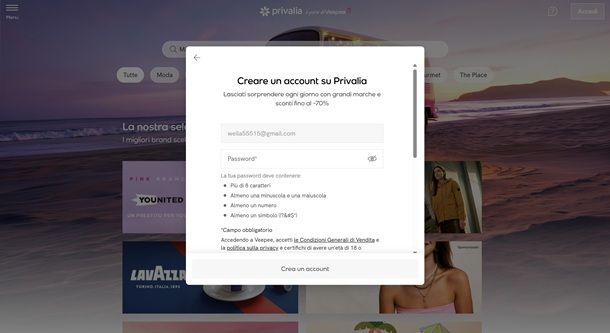 Come funziona Privalia