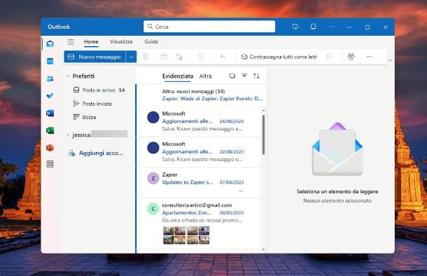 outlook per windows