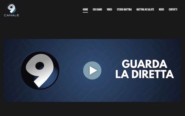 Canale 9 in streaming