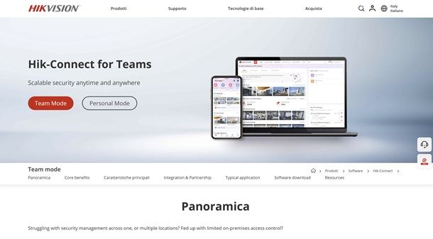 App per telecamere