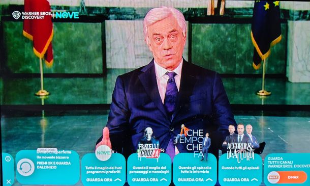 HbbTV su canale Nove