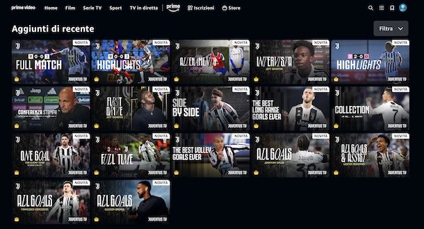 Partite su Juventus TV