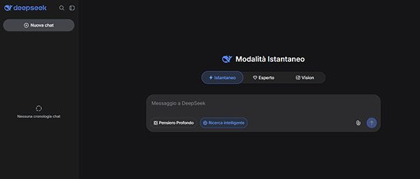 DeepSeek chat