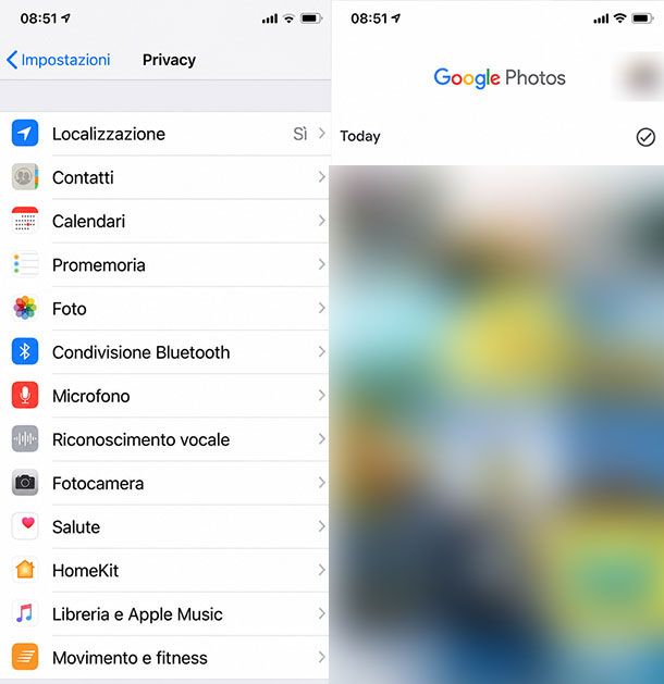 Google Foto iPhone