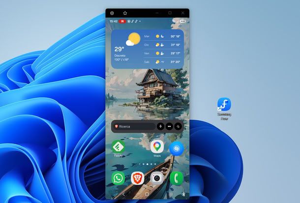 Trasmissione schermo Android tramite Samsung Flow