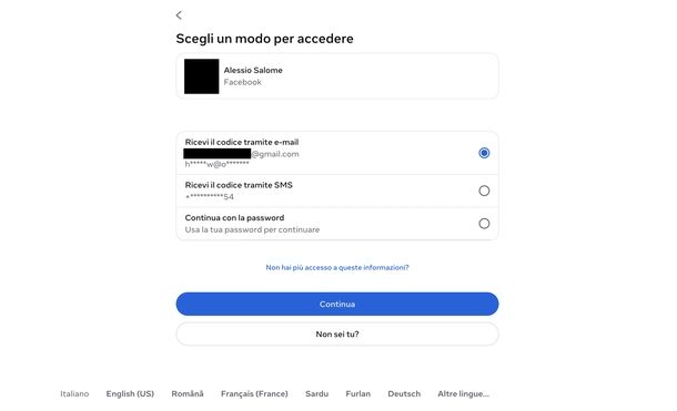 Accedere a Facebook da PC