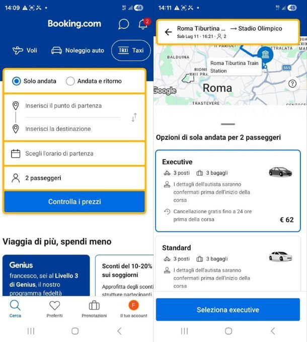 Come prenotare con Booking