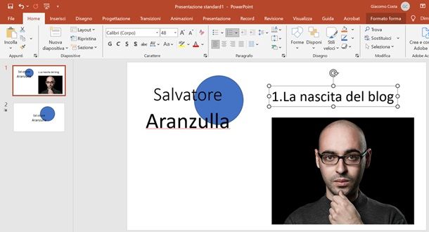 Scrivere testi brevi e immediati nelle slide