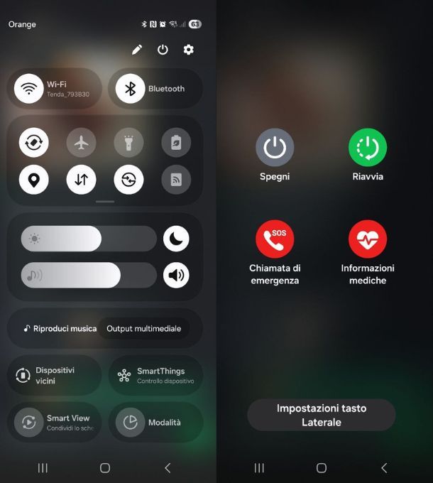 Come riavviare il telefono