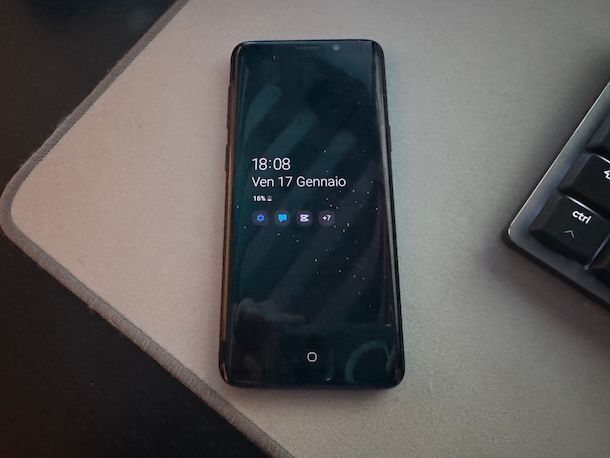 Come mostrare le notifiche nella schermata Always On Display Samsung