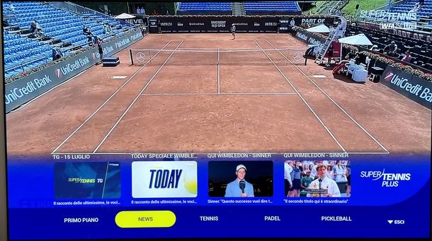 Vedere SuperTennis Plus