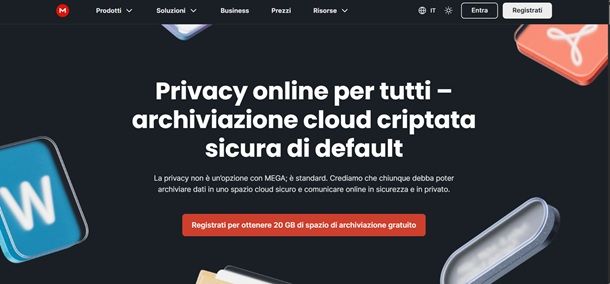 home page mega