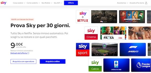 Prova Sky