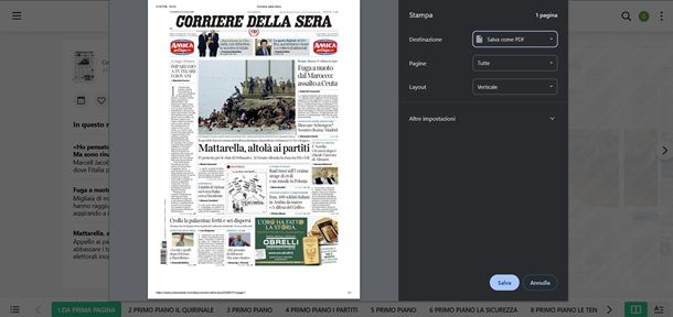 stampa giornale press reader