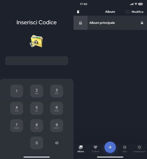 Come proteggere una cartella con password su iPhone