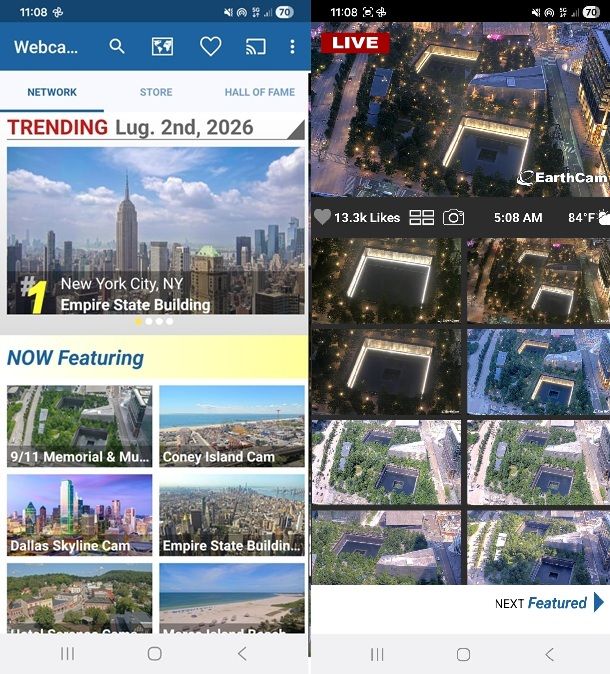 earthcam webview