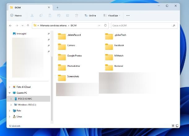 Come trasferire foto da Android a PC altre edizioni di Windows