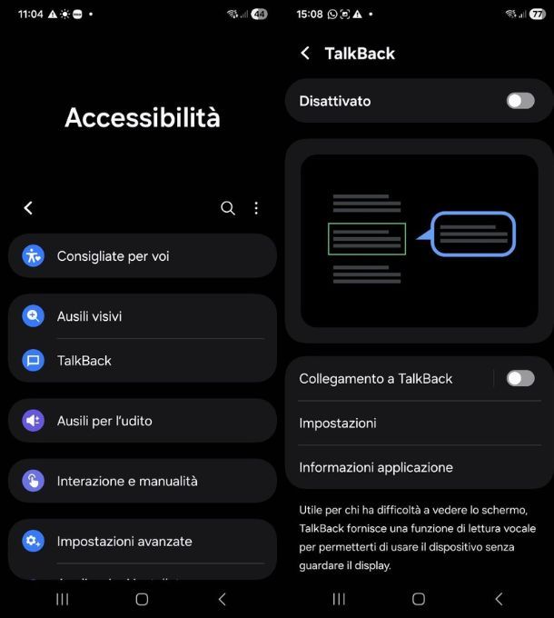 App per leggere testo