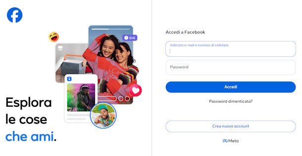 Registrarsi a Facebook