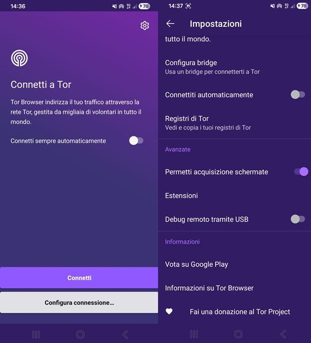 screenshot app tor