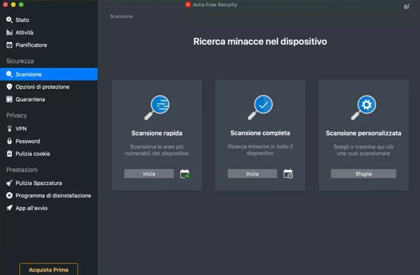 Avira per Mac