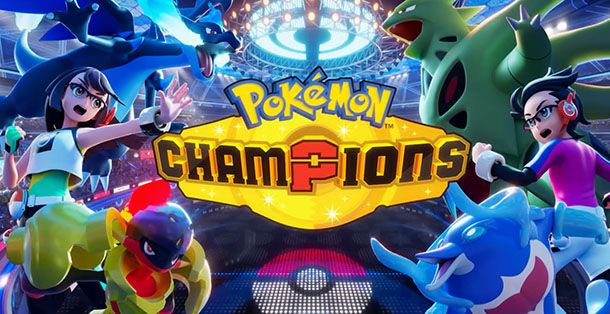 Pokémon Champions schermata iniziale