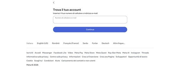 Come sbloccare Facebook bloccato