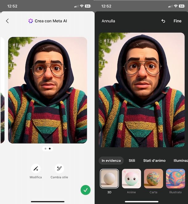 Meta AI su WhatsApp