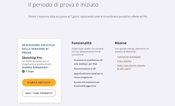 Scaricare SketchUp