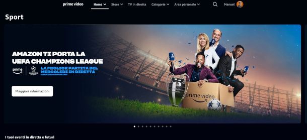 champions prime video