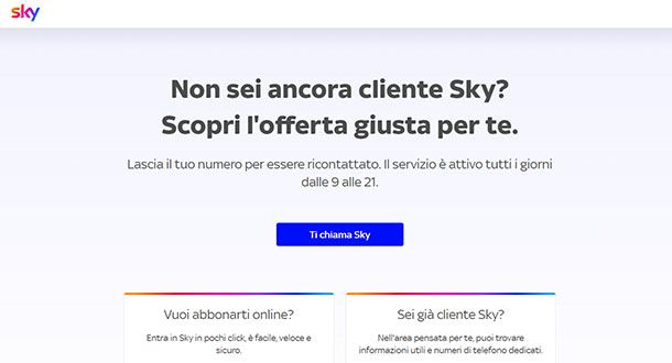 Ti chiama Sky