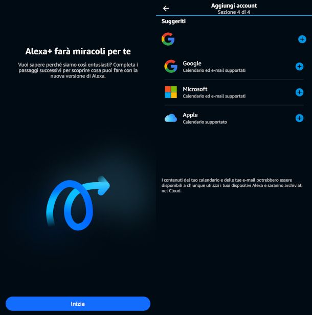 attivazione Alexa+ con accesso anticipato da app