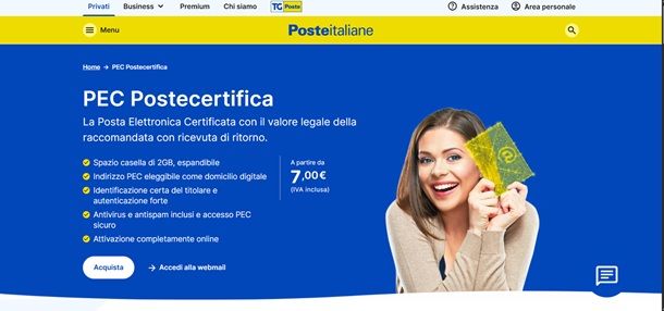 pec poste